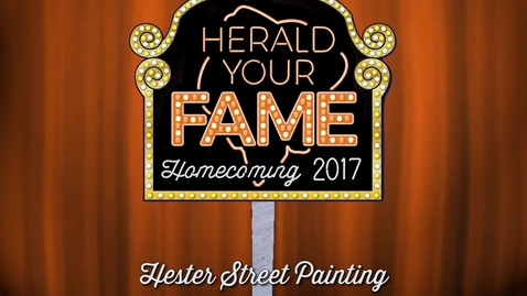 Thumbnail for Hester Street Painting: Homecoming 2017