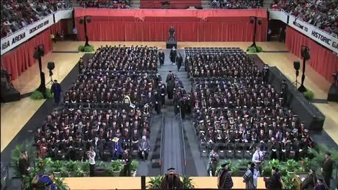 Thumbnail for entry College of Arts &amp; Sciences Commencement: Fall 2013 