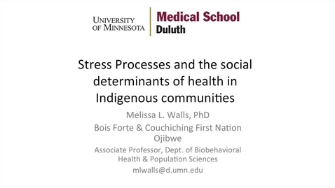 Thumbnail for Psychology Colloquium, Melissa Walls