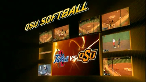 Thumbnail for OSU vs Tulsa Softball 4-24-13