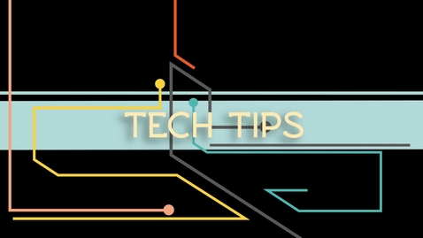 Thumbnail for entry Tech Tips: Snip Tool