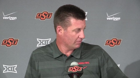 Thumbnail for entry October 13: Mike Gundy Speaks to Media