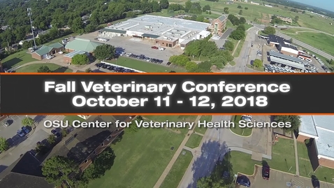 Thumbnail for 2018 Fall Veterinary Conference