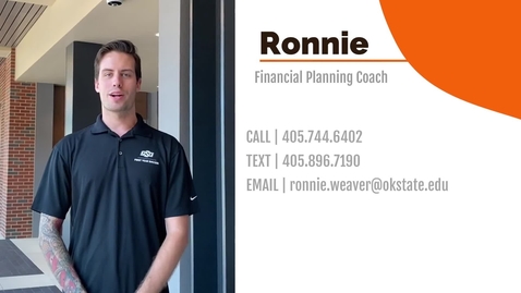 Thumbnail for First Year Success Intro: Ronnie