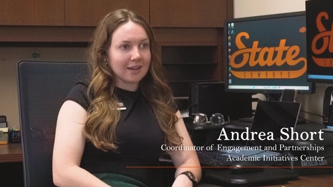 Thumbnail for Andrea Short Talks The Academic Initiatives Center