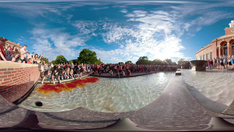 Thumbnail for Orange Fountain and Sign Competition 360°: Homecoming 2018 