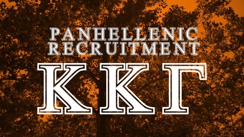 Thumbnail for entry Panhellenic House Tour - Kappa Kappa Gamma