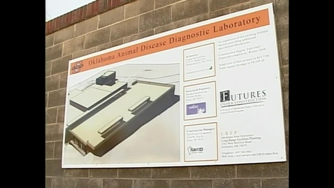 Thumbnail for entry Groundbreaking:  Oklahoma Animal Disease Diagnostic Laboratory