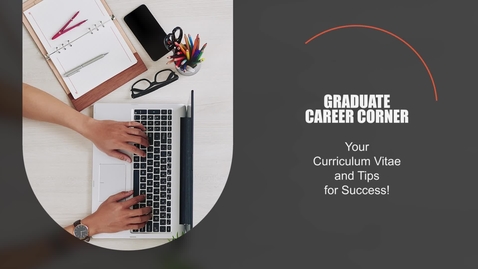 Thumbnail for CV's and Tips for Success