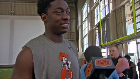 Thumbnail for Spring Football Practice: Jelani Woods