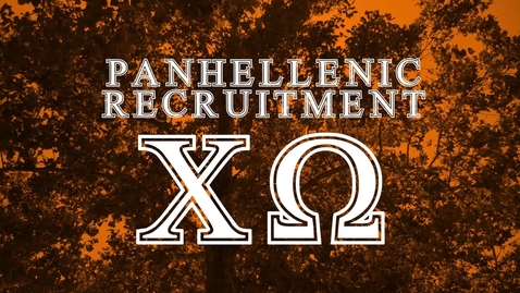 Thumbnail for entry Panhellenic House Tour - Chi Omega