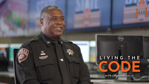 Thumbnail for entry Living the Code: Chief Leon Jones