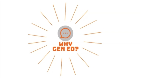 Thumbnail for Gen Ed Course Categories