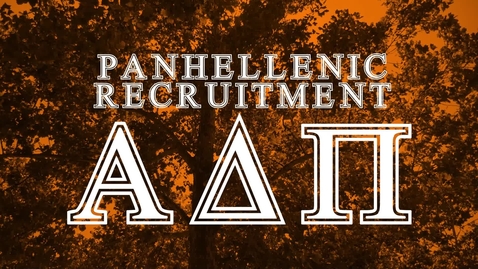 Thumbnail for Panhellenic House Tour Alpha Delta Pi 2022