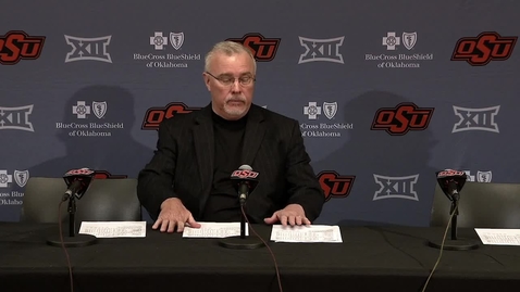 Thumbnail for 01/28/19 Cowgirl Basketball: Texas Tech Postgame Press Conference Jim Littell