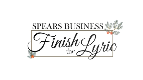 Thumbnail for Spears School of Business: Finish The Holiday Lyric