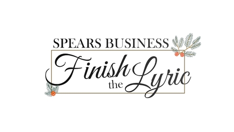 Thumbnail for entry Spears School of Business: Finish The Holiday Lyric