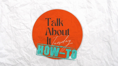 Thumbnail for Grocery Shopping on Campus - Talk About it Tuesday &quot;How-To&quot;