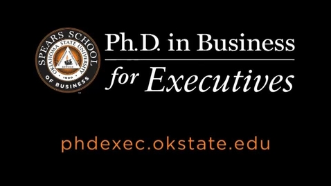 Thumbnail for entry Ph.D. in Business for Executives