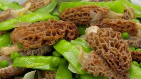 Thumbnail for entry Cooking Morel Mushrooms, Peas and Shallots with Barbara Brown