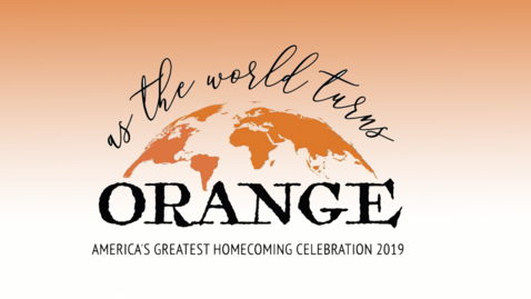 Thumbnail for entry 2019 Sea of Orange Homecoming Parade