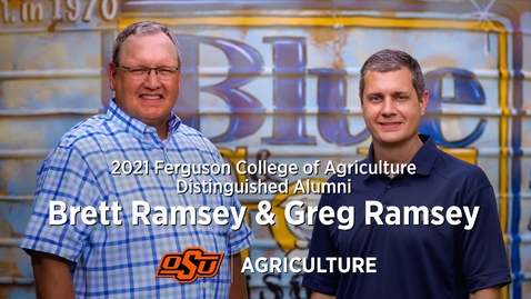 Thumbnail for entry 2021 Distinguished Alumni: Brett and Greg Ramsey