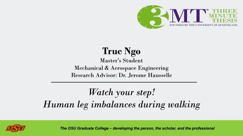 Thumbnail for Fall 2021 3MT Finalist: Truc Ngo