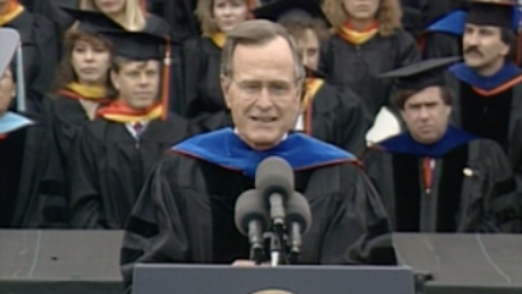 Thumbnail for entry President George H.W. Bush Speaks at Oklahoma State University Commencement