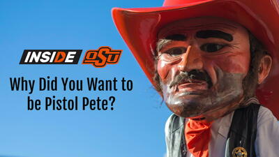 Oklahoma State University is celebrating 100 years of Frank "Pistol Pete" Eaton's legacy. 2023 marks the Year of the Cowboy and former Pistol Petes are sharing their reasons on why they donned the  36-pound head.