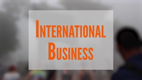 Thumbnail for entry Spears Major Profile: International Business