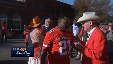 Thumbnail for ICYMI:  OSU President Burns Hargis Speaks with Barry Sanders