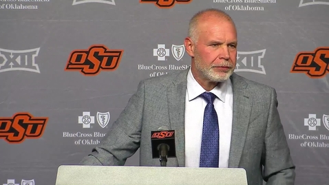 Thumbnail for 9/25/21 Jim Knowles OSU/KSU Postgame Comments