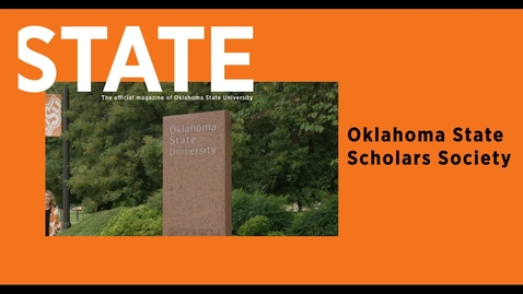 Thumbnail for entry Oklahoma State Scholars Society