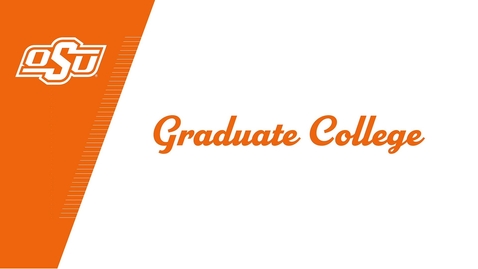 Thumbnail for entry OSU Graduate College Celebrates the Class of 2020!
