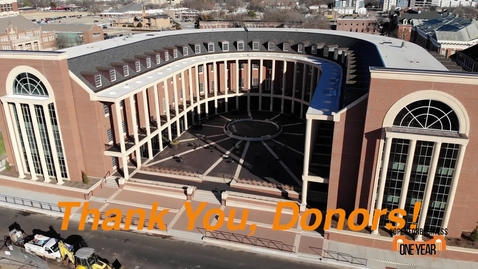 Thumbnail for Thank you, donors!