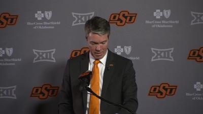 Oklahoma State University Athletic Director Chad Weiberg announces the university's new athletic facility vision plan.

The plan focuses on providing for the success of the student-athletes, improving the fan experience, and bolstering the University’s ability to attract student-athletes across all programs through the creation of a unified and connected athletic village unrivaled in college sports.
 
Included in the plan are a new football operations center, a new wrestling training facility, a new softball stadium, an indoor track, a new training center for basketball, upgrades to the Pedigo-Hull Equestrian Center and to Karsten Creek Golf Course and repurposed areas in the west end zone of Boone Pickens Stadium and Gallagher-Iba Arena for student-athlete services that include a new academics center and spaces for mental health, leadership and career development.
 
The athletics vision plan comes at an estimated cost of approximately $325 million. The implementation and order of construction will be determined as funding becomes available for each individual element.