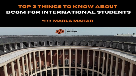 Thumbnail for Business Communication for International Studies - Marla Mahar, Oklahoma State University