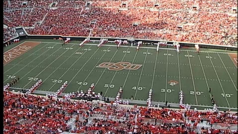 Thumbnail for entry Veterans Day Halftime Show - Oklahoma State vs. West Virginia