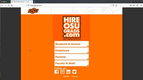 Thumbnail for entry Creating an account on the Hire System