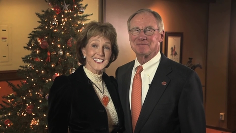 Thumbnail for President &amp; Mrs. Hargis's  Holiday Greeting