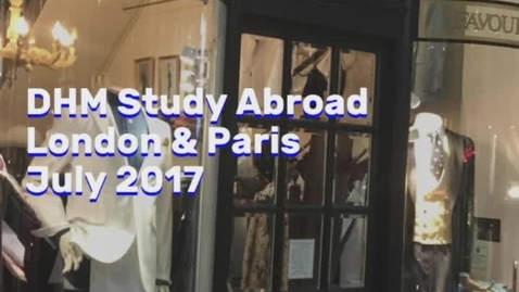 Thumbnail for Design Housing and Merchandising Study Abroad Trip to London