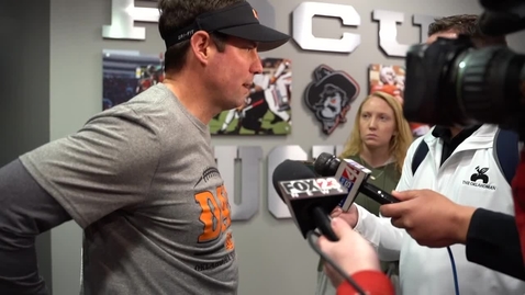 Thumbnail for 3/10/20 Cowboy Football: Tim Rattay Speaks to the Media