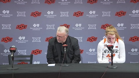 Thumbnail for entry 1/9/20 Cowgirl Basketball:  Bedlam Postgame Press Conference