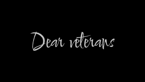 Thumbnail for Thank you, Veterans