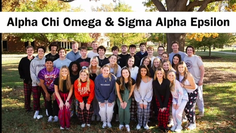 Thumbnail for Alpha Chi Omega and Sigma Alpha Epsilon 2023 Varsity Revue 