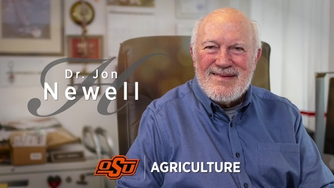 Thumbnail for entry 20223 OSU Agriculture Champion: Jon Newell