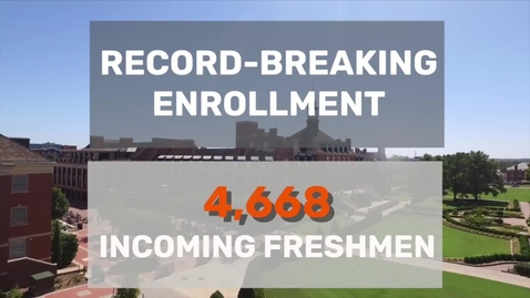 Thumbnail for entry OSU Sets Enrollment Record