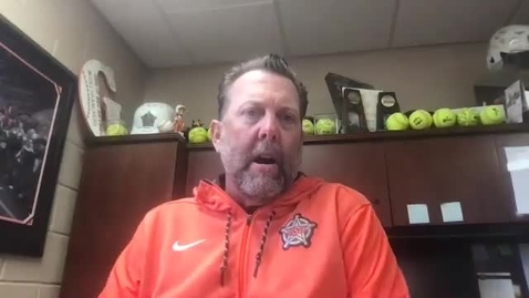 Thumbnail for 4/14/21 Cowgirl Softball: Coach Gajewski and Player Speak to the Media