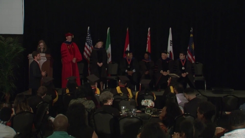 Thumbnail for School of Global Studies and Partnerships Hooding Commencement Ceremony: Spring 2018 