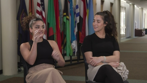 Thumbnail for entry A Conversation with Aly Raisman &amp; Laurie Hernandez